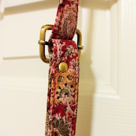 Fabric & Crochet Knit Cross Body Bag - Picture 8 of 16